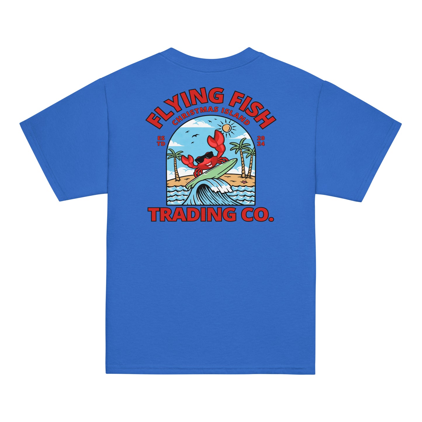 Kid's Surfing Crab Tee