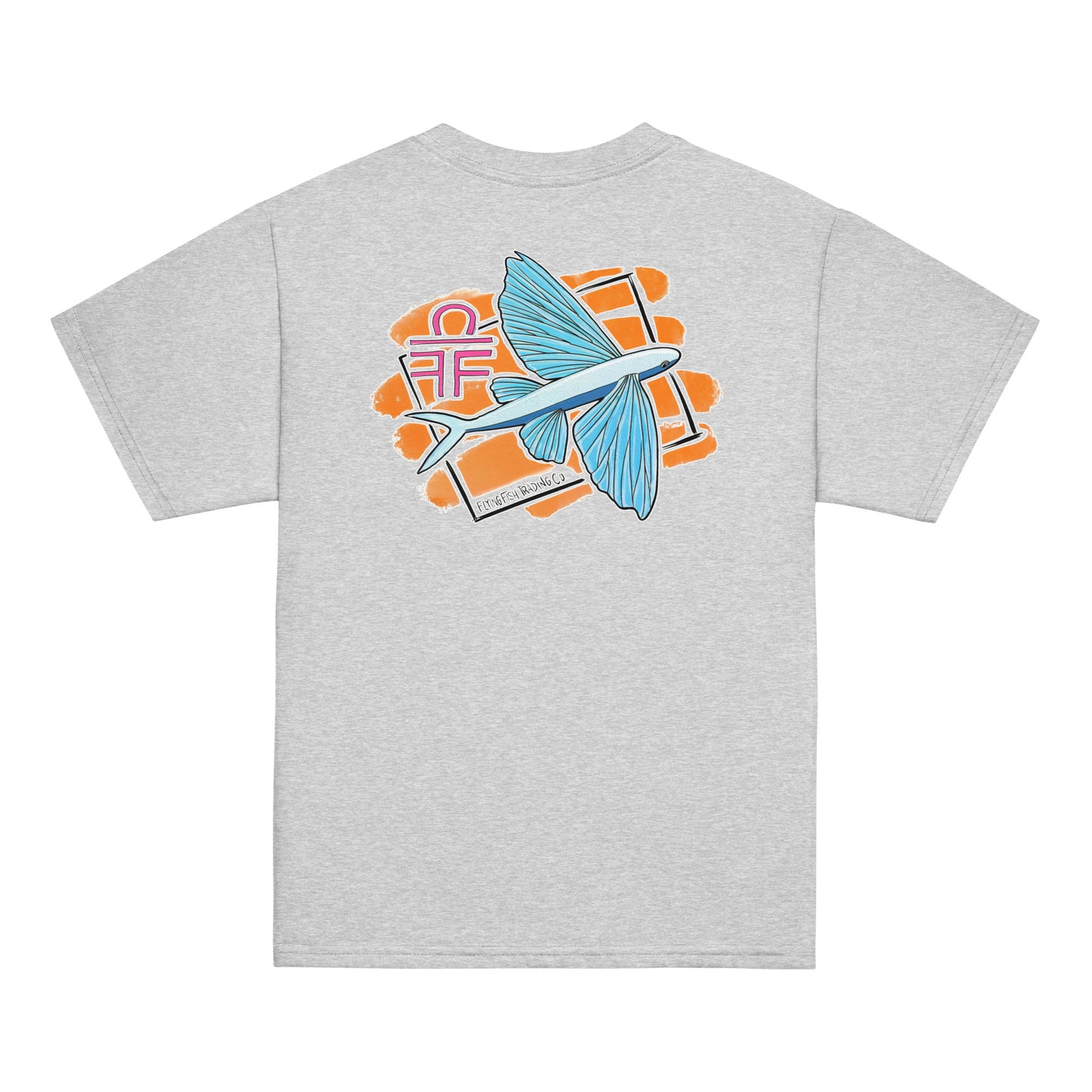 Kid's Flying Fish Sketch Tee