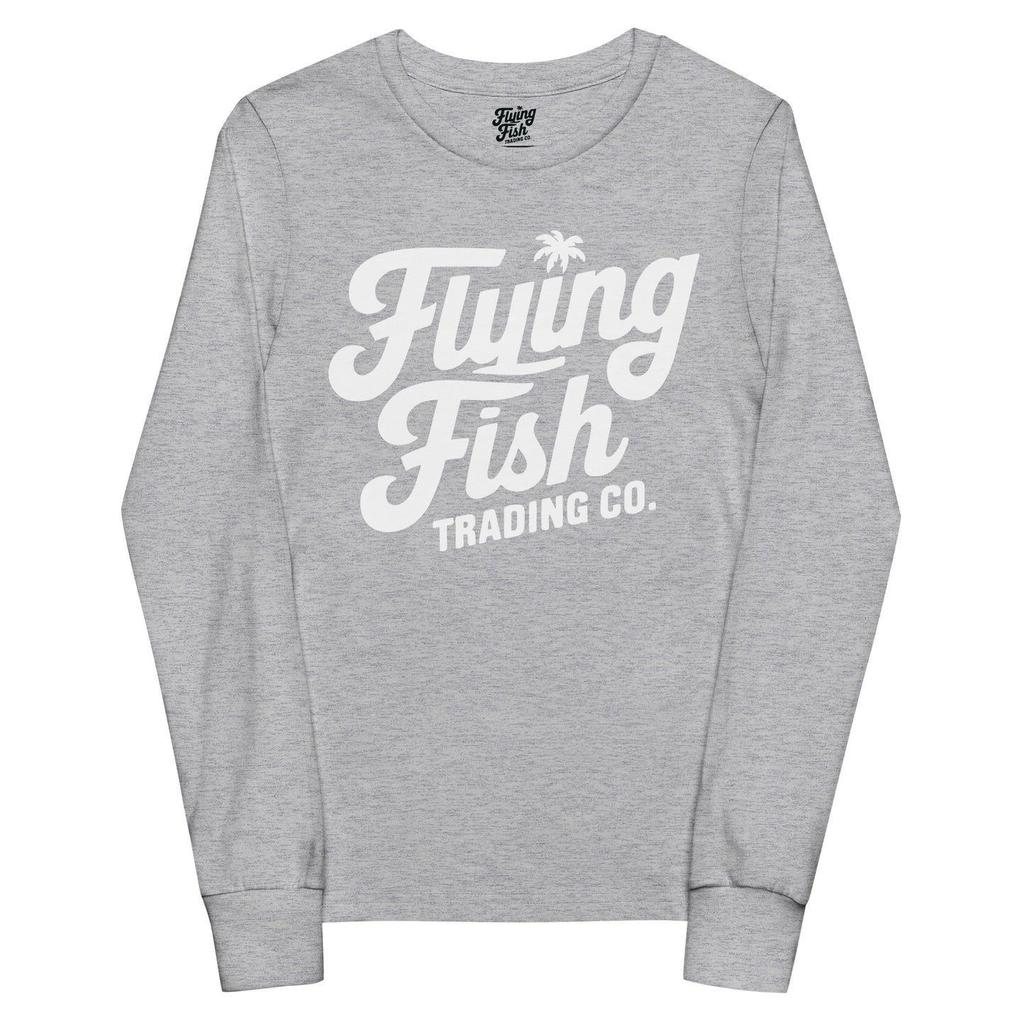 Kid's FFTC White Logo Long Sleeve Tee
