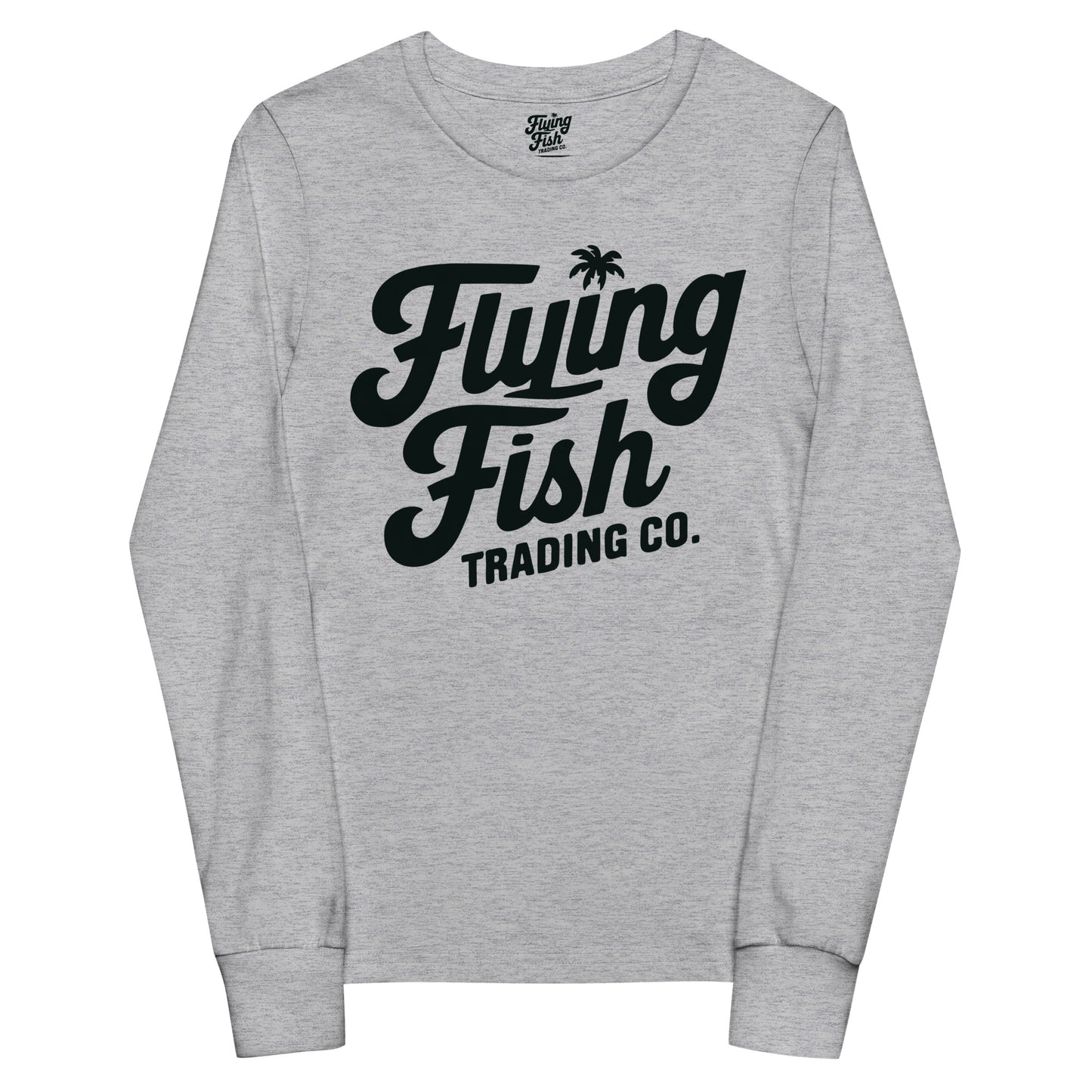 Kid's FFTC Black Logo Long Sleeve Tee
