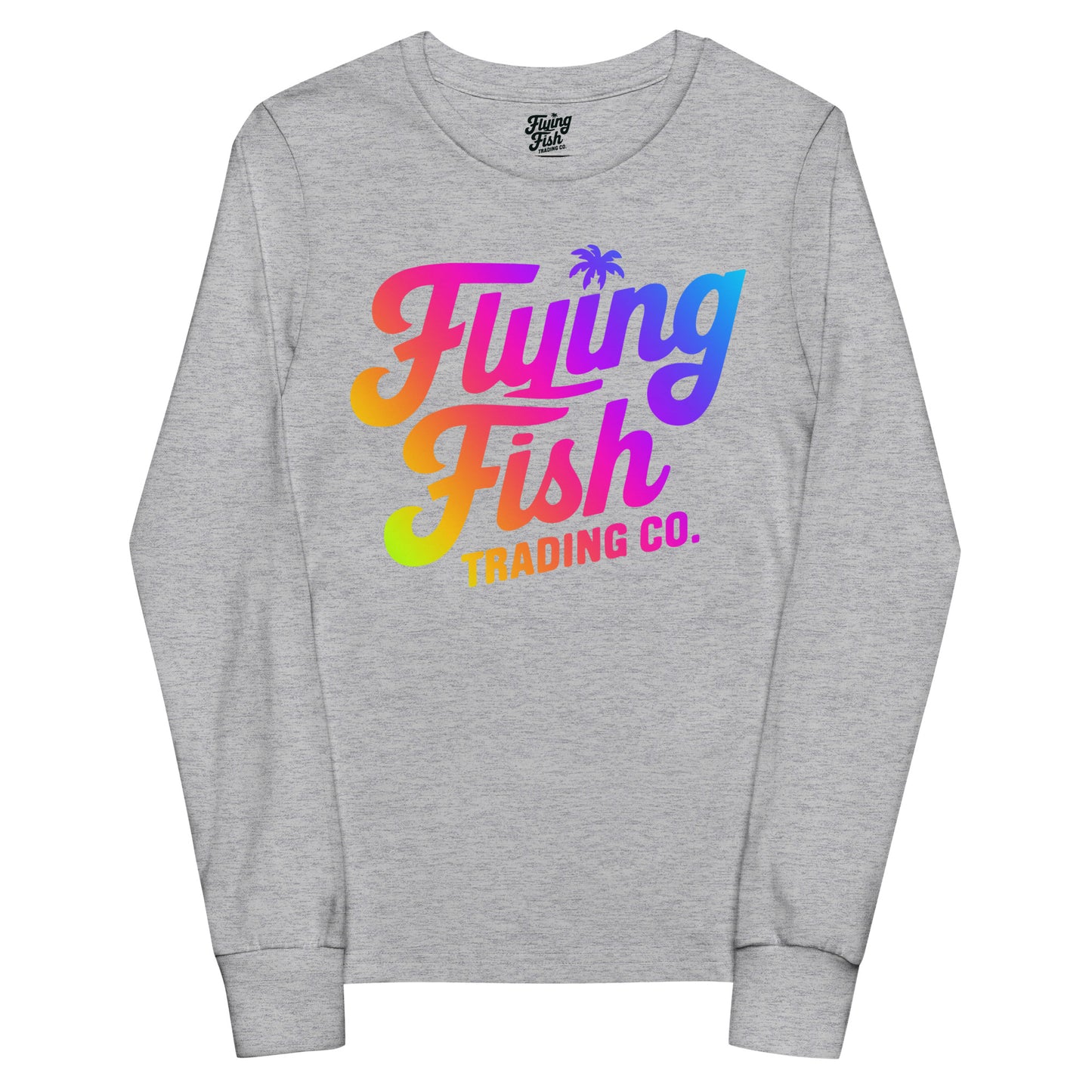 Kid's FFTC Rainbow (light) Logo Long Sleeve Tee