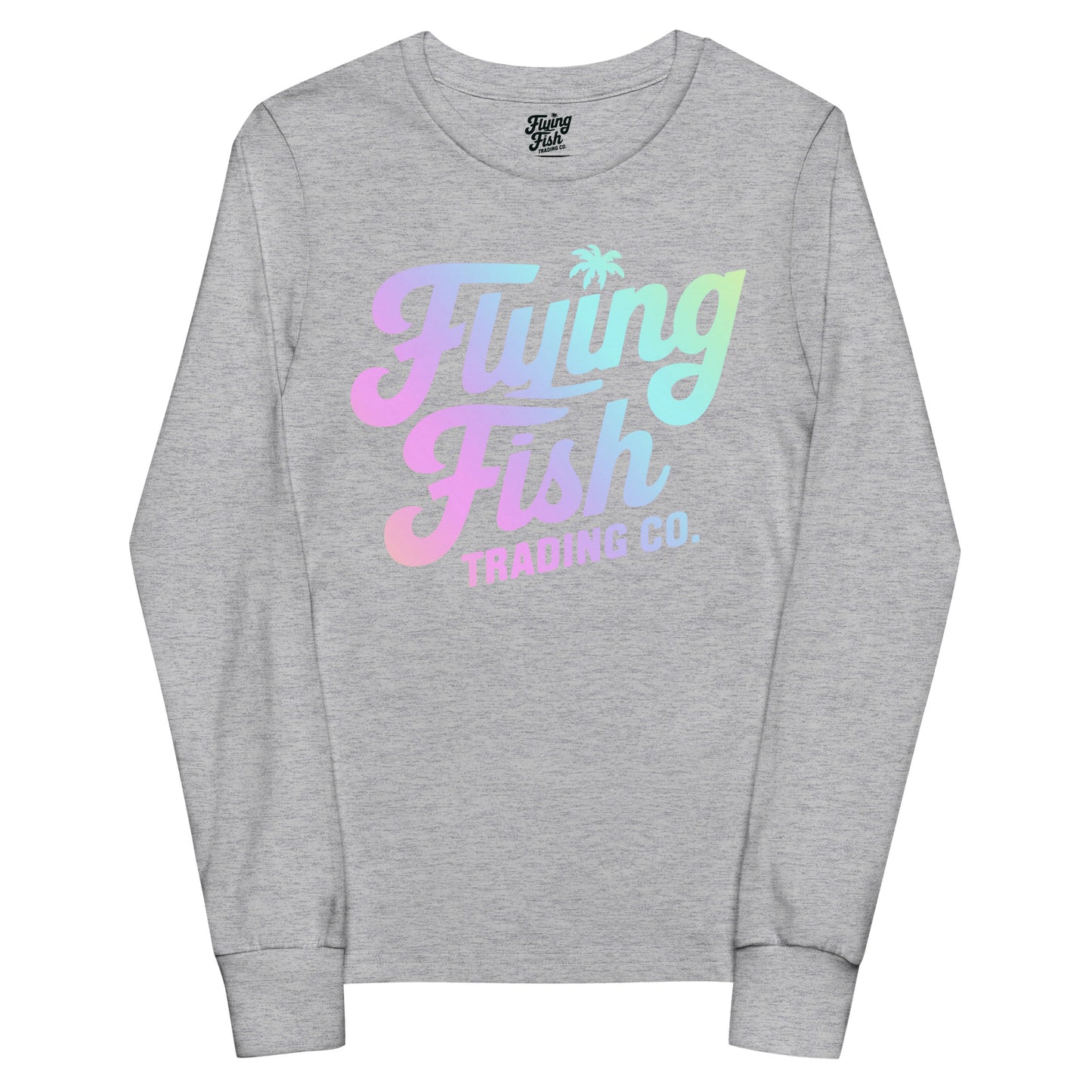 Kid's FFTC Rainbow (light) Logo Long Sleeve Tee
