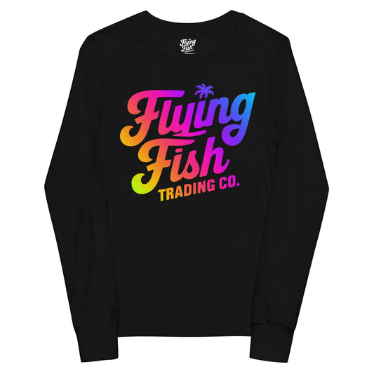 Kid's FFTC Rainbow (light) Logo Long Sleeve Tee