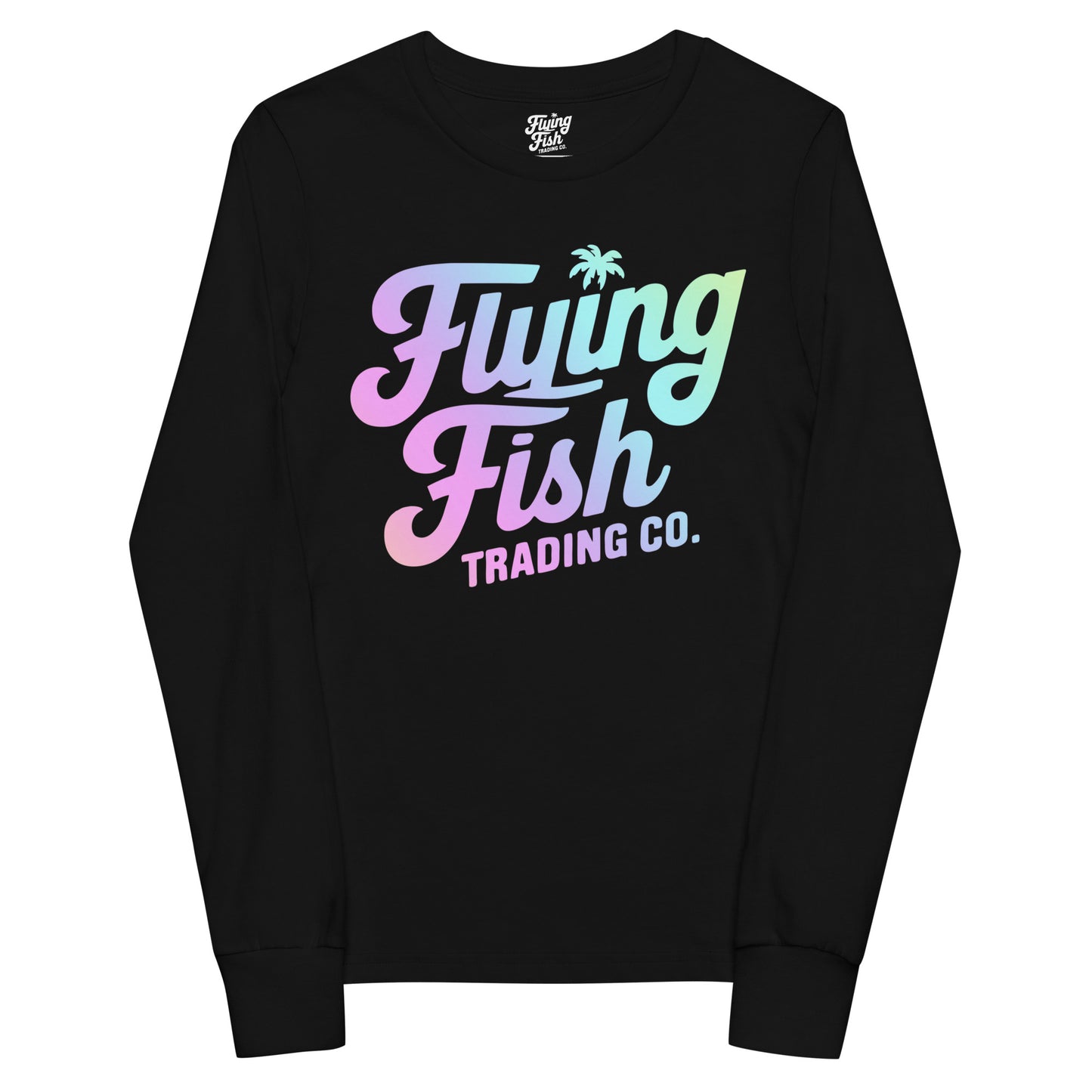Kid's FFTC Rainbow (light) Logo Long Sleeve Tee
