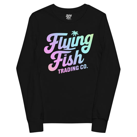 Kid's FFTC Rainbow (light) Logo Long Sleeve Tee