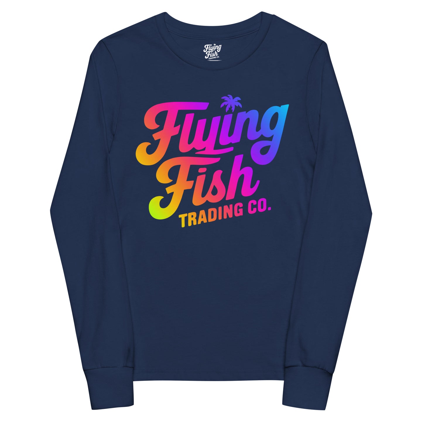 Kid's FFTC Rainbow (light) Logo Long Sleeve Tee
