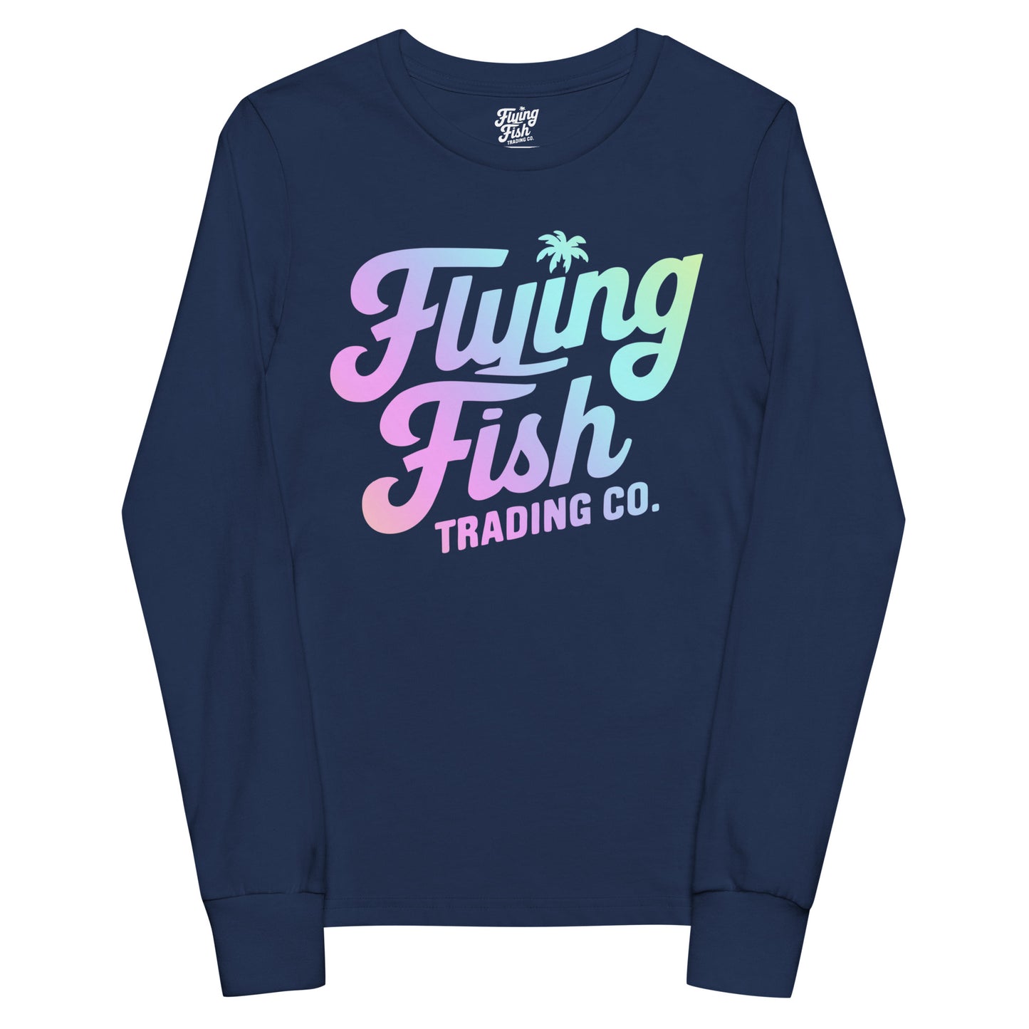 Kid's FFTC Rainbow (light) Logo Long Sleeve Tee