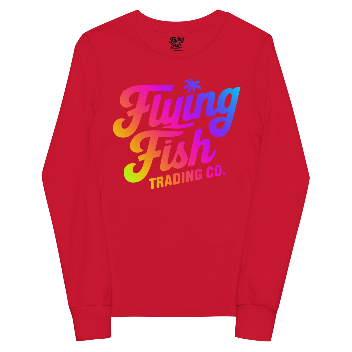 Kid's FFTC Rainbow (light) Logo Long Sleeve Tee