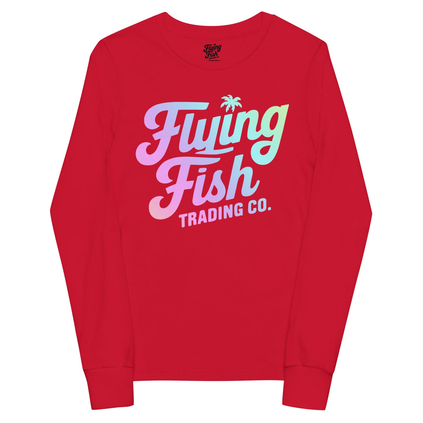 Kid's FFTC Rainbow (light) Logo Long Sleeve Tee