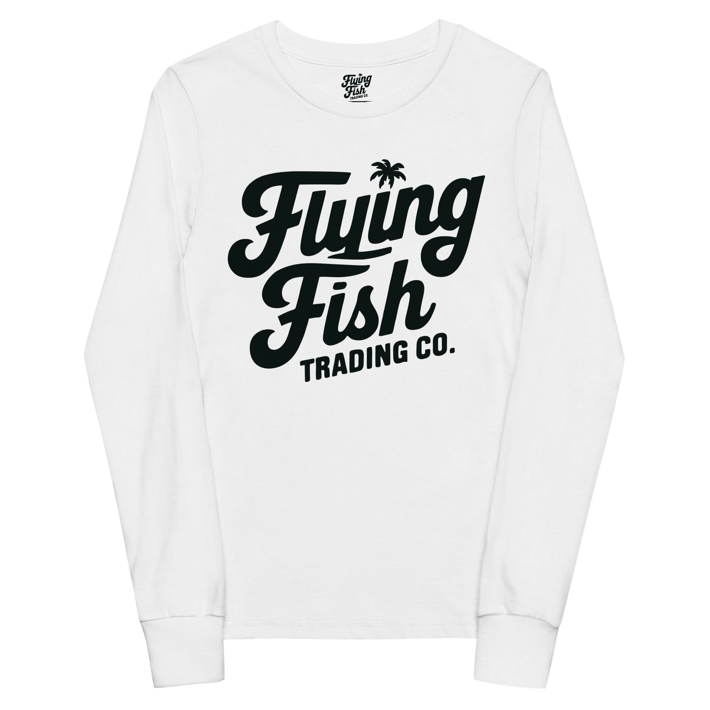 Kid's FFTC Black Logo Long Sleeve Tee