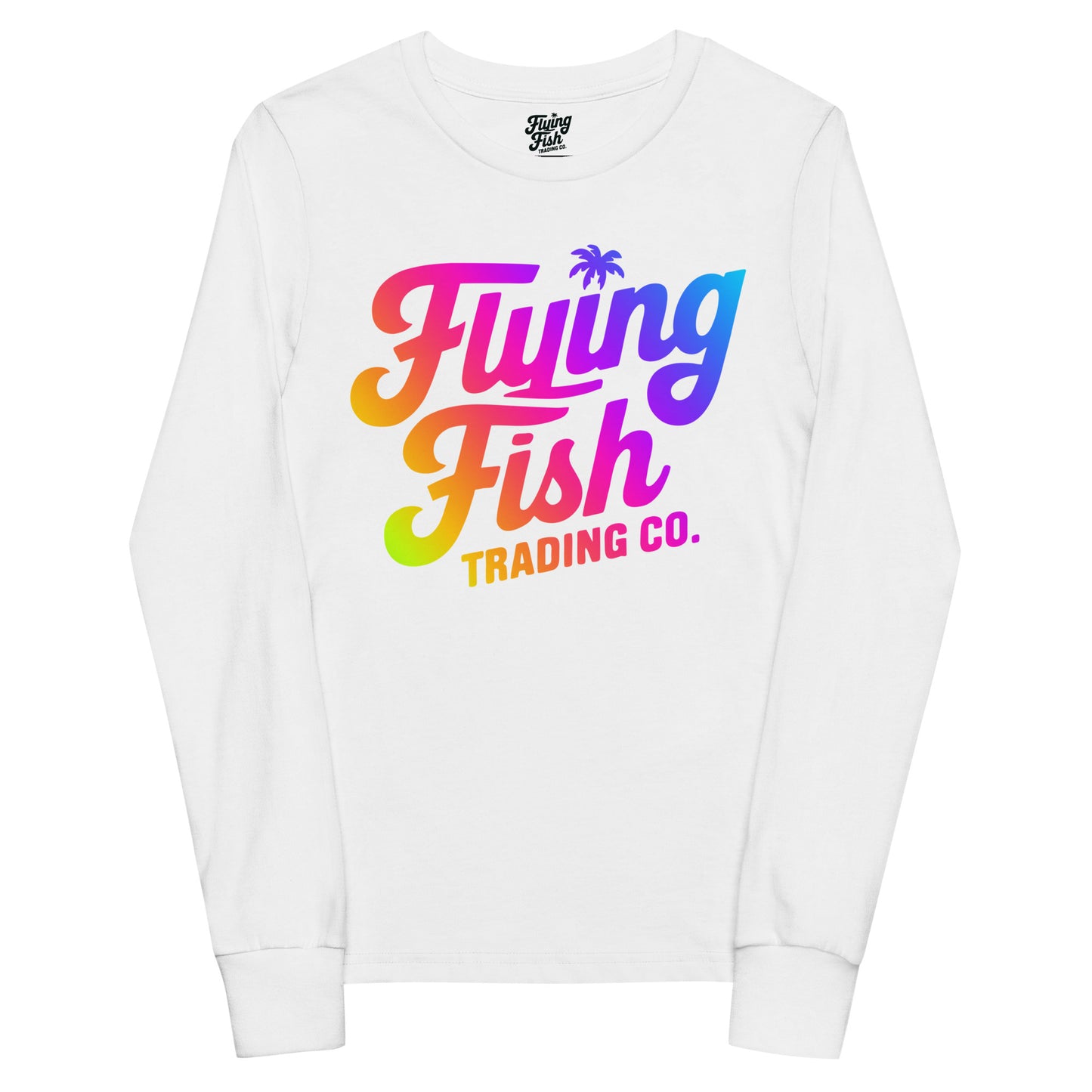 Kid's FFTC Rainbow (light) Logo Long Sleeve Tee