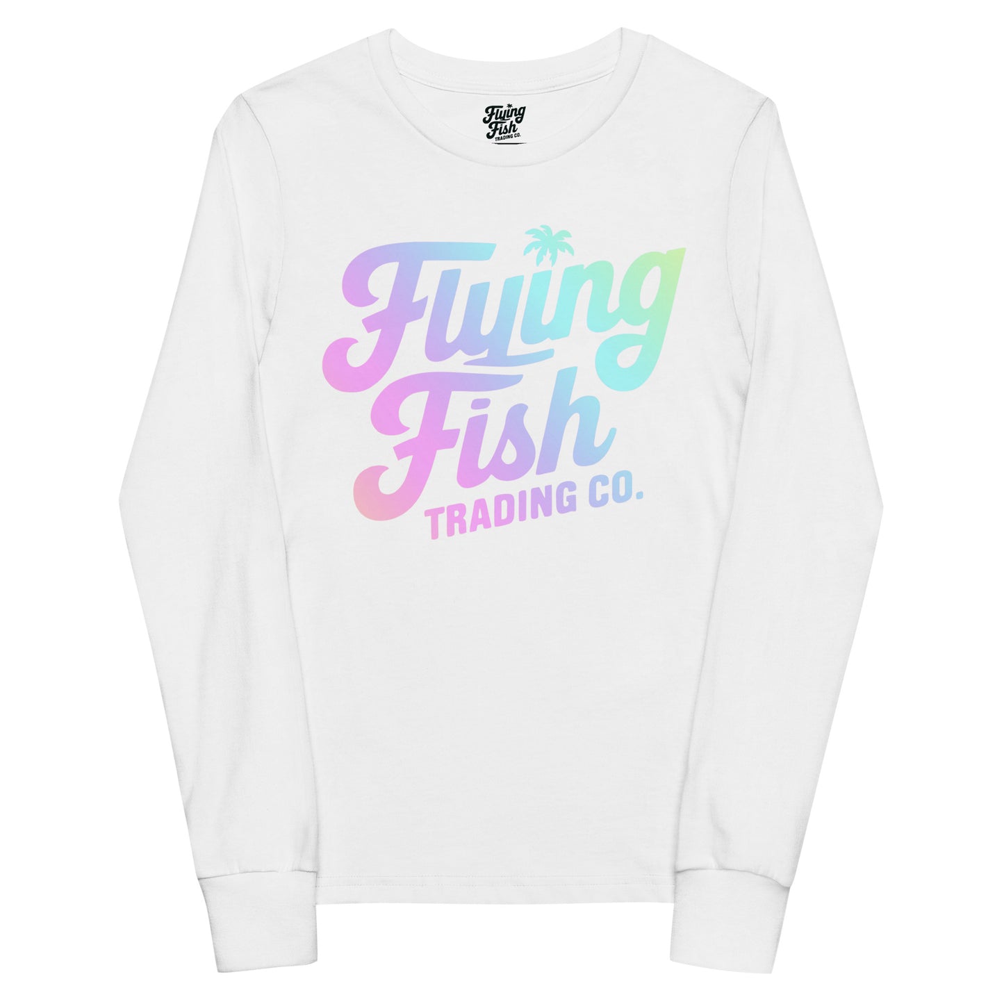 Kid's FFTC Rainbow (light) Logo Long Sleeve Tee